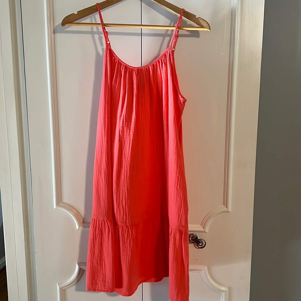 Coral summer dress. Size XS. Work once.